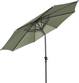 Garden Impressions Lotus stokparasol Ø300 cm - olijf