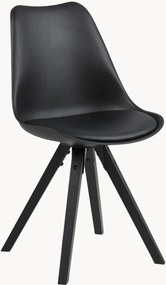 Eetkamerstoelen Dima met kunstleren zitting, 2 stuks