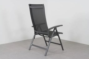 Hartman Salvatore/Chaneo verstelbare tuinset - 220x100 cm. - 7-delig