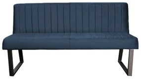 Eetkamerbank - Hengelo - stof Element blauw 13 - 140 cm