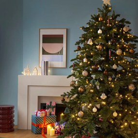 Gekleurde waskaars met LED, H11,3 cm, Caspar