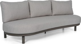 Stoel en Bank Loungeset 5 personen Aluminium Taupe  Santika Furniture Santika