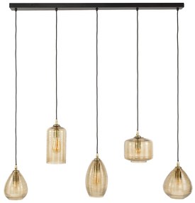Hanglamp Smoked Bruin Glas