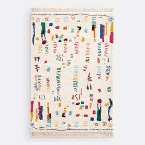 Gekleurd berber vloerkleed, Caspia