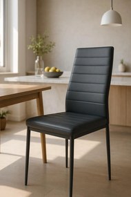 Pak 4 Lauter Kunstlederen Stoelen