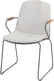 4 Seasons Outdoor Veneto stapelbare tuinstoel - antraciet