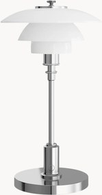 Kleine mondgeblazen draagbare tafellamp PH 1/1, dimbaar