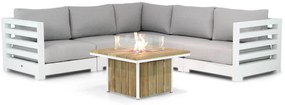 Hoek loungeset 5 personen Aluminium Wit Santika Furniture Santika Phantom