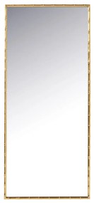 Kare Design Hipster Bamboo Gouden Spiegel Bamboe - 80x180cm