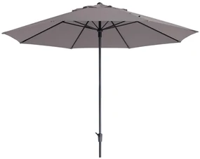 Madison Timor luxe stokparasol Ø400 cm - polyester taupe