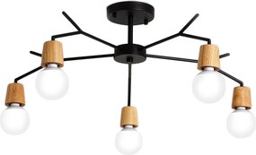 Scandinavische metalen plafondlamp APP694-5C