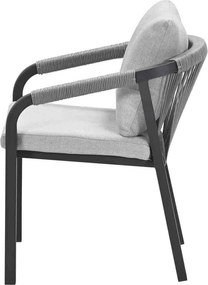 Garden Impressions Tarera lounge dining stoel - donker grijs