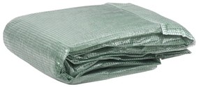 vidaXL Kashoes vervangend (6,86 m²) 200x343x200 cm groen