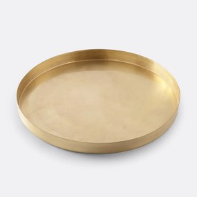 Rond dienblad in metaal, Solador