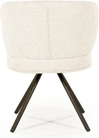Eleonora Jayson Eetstoel Brons Frame Beige
