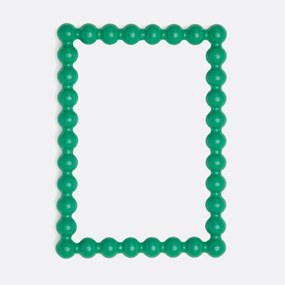 Spiegel in hevea, gelakt 28 x 38,6 cm, Lomia