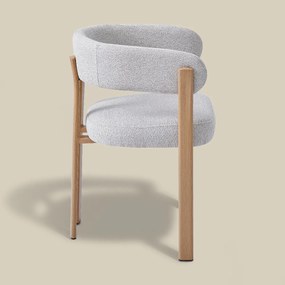 Eetkamerstoel Eiken Met Ronde Rugleuning