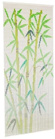 vidaXL Vliegengordijn 90x200 cm bamboe
