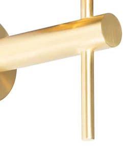 Stoffen Moderne wandlamp messing met zwart - Pluk Modern E27 rond Binnenverlichting Lamp