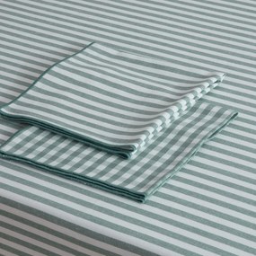 Set van 4 servetten, 30% gerecycled katoen, geweven-geverfd, SOIZIC