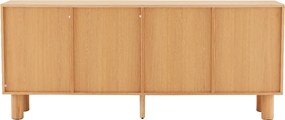 Eiken Dressoir Modern - 180x40x75cm.