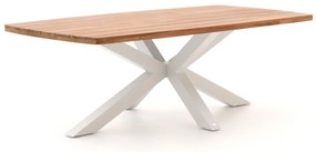 Tuin eettafel Bellagio  | Deens ovaal  | Tuintafel Teakhout | 220x110cm | 6 personen | Kees Smit Tuinmeubelen
