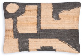 Kussenhoes jute/wol, Arabica