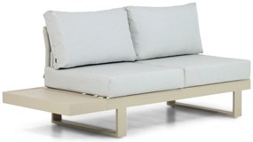 Hoek loungeset 6 personen Aluminium Taupe  Lifestyle Garden Furniture Lorenzo