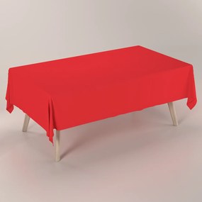 Dekoria Rechthoekig tafelkleed, rood, 130 x 210 cm