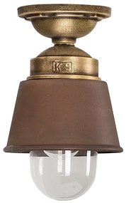 Kostas Brass Plafondlamp Koper