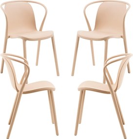 Set 4 Zotli Stoelen