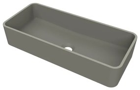 Arcqua Case waskom rechthoek 60x26 mat beton WAS247441