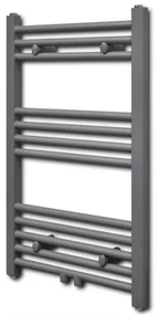 vidaXL Radiator/handdoekenrek recht 500x764 mm grijs