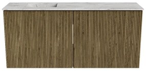 Mondiaz Joya DLux 90cm toiletmeubel dusk met wastafel faye links 1 kraangat glace