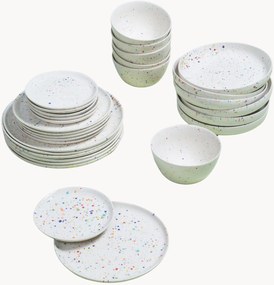 Handgemaakte serviesset Party, 30-delig