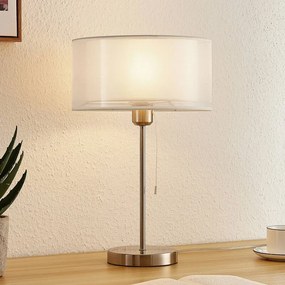 Taxima tafellamp, wit - lampen-24