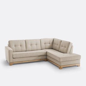 Hoekslaapbank, polyester, Ajis