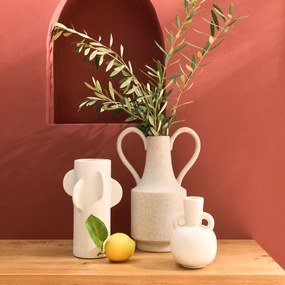 Vaas in aardewerk H25 cm, Caldero