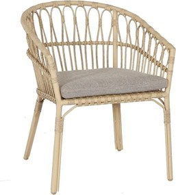 The Outsider Stapelbare Dining Tuinstoel - Lenco - Bamboo Look - Wicker - The Outsider