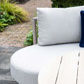 Garden Impressions Algarve lounge dining set 3-delig - taupe