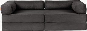 Modulaire fluwelen bank Family Funzy (2-zits)