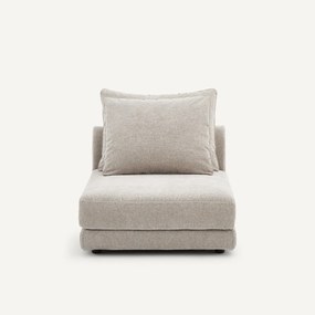 Modulaire bank in chenille fluweel, TIBERIO