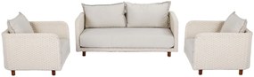 The Outsider Loungeset - Stoel bank - Nayan - Wicker - Off White - The Outsider