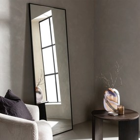 Rechthoekige Spiegel Zwart - 67x193cm
