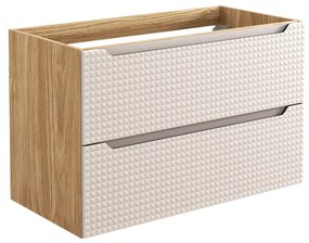 Comad Luxor Beige onderkast met 2 lades 90cm beige