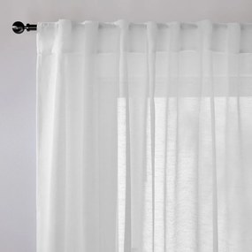 Set van 2 glasgordijnen met verborgen bevestigingslussen, Majo