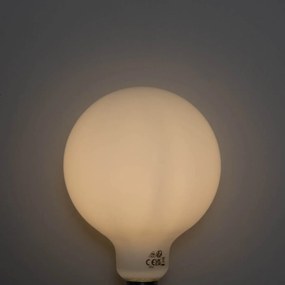 Set van 5 E27 3-staps dimbaar LED lamp opaal G125 4W 450 lm 3000K