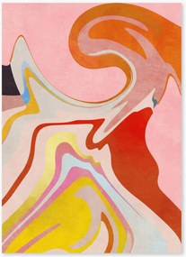 Poster Organic Bauhaus Waved 2