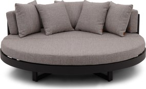 Santika Furniture Santika Lakeview Daybed Antraciet Aluminium Taupe