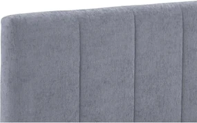 Goossens Boxspring Ease Solid Incl. Matras, Vlak 180 x 210 cm (=2x 90 x 210 cm) met hoofdbord + 2x matras shapes 1